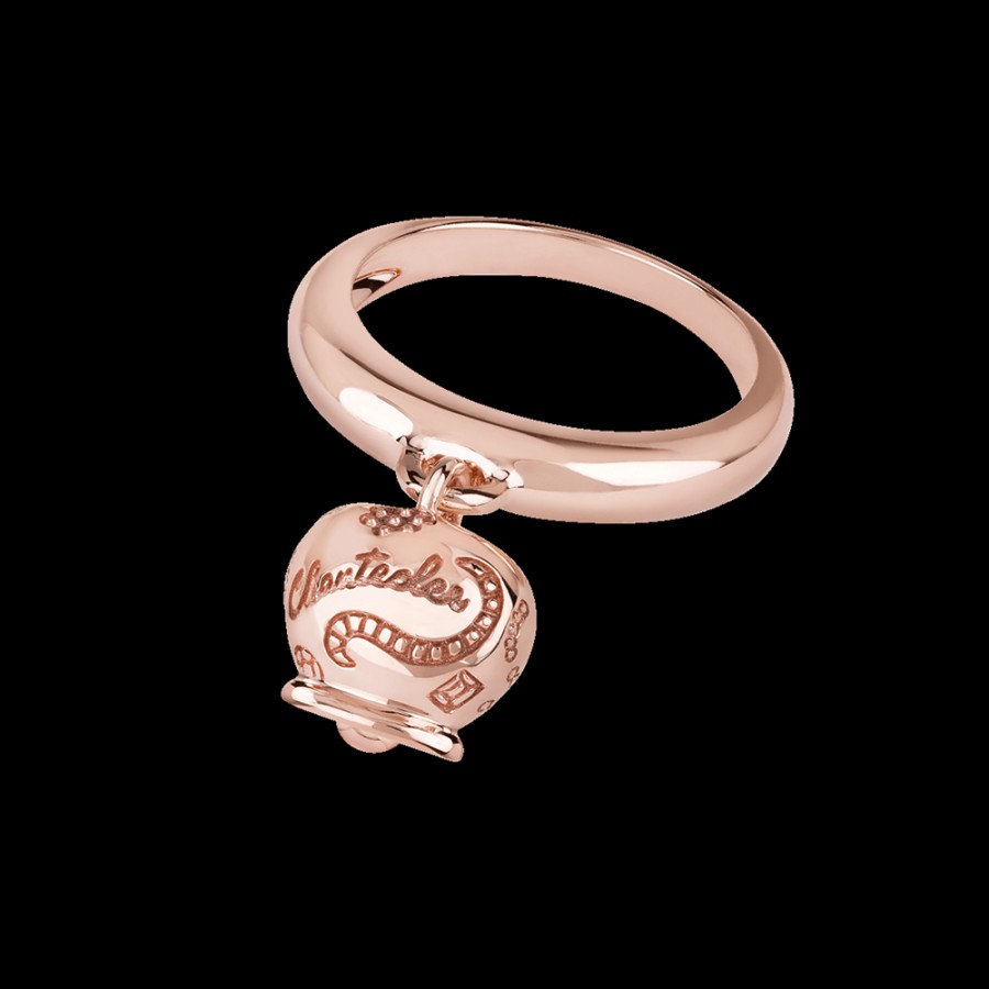 Jewelry Chantecler | Anello Campanella Suamem Piccolo In Oro Rosa 9Kt Cod.30214