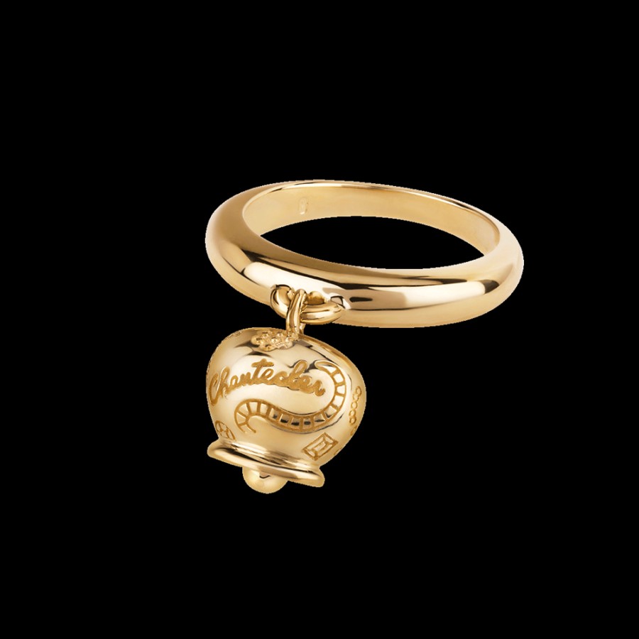 Jewelry Chantecler | Anello Campanella Suamem Piccolo In Oro Giallo 9Kt Cod.30216