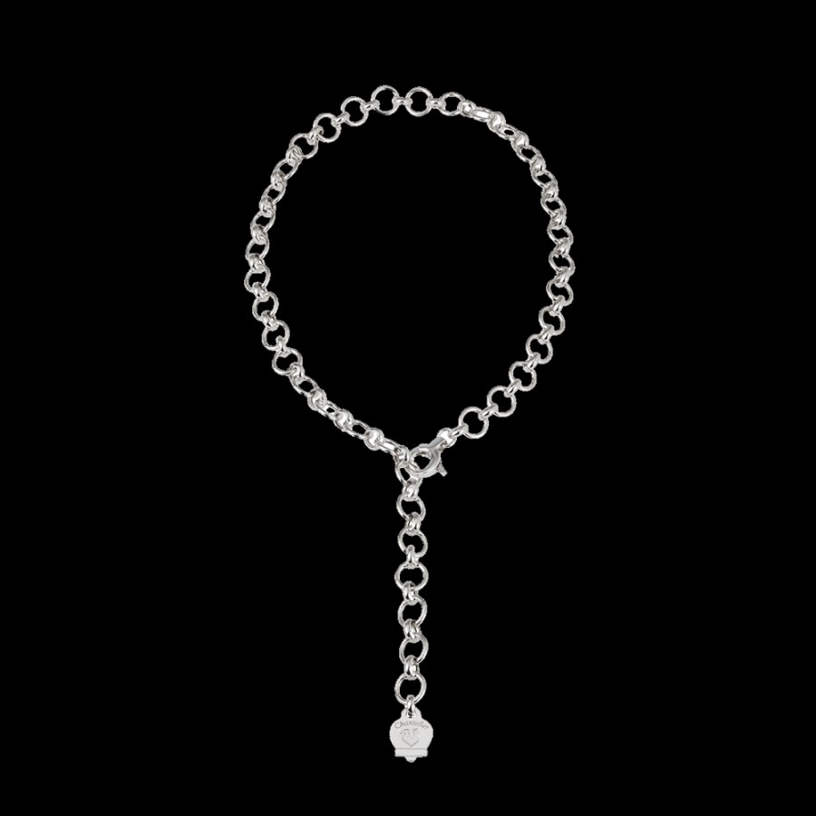 Et Voila Silver Chantecler | Catena 45 Cm Con Campanella In Argento Lucido Cod.38044