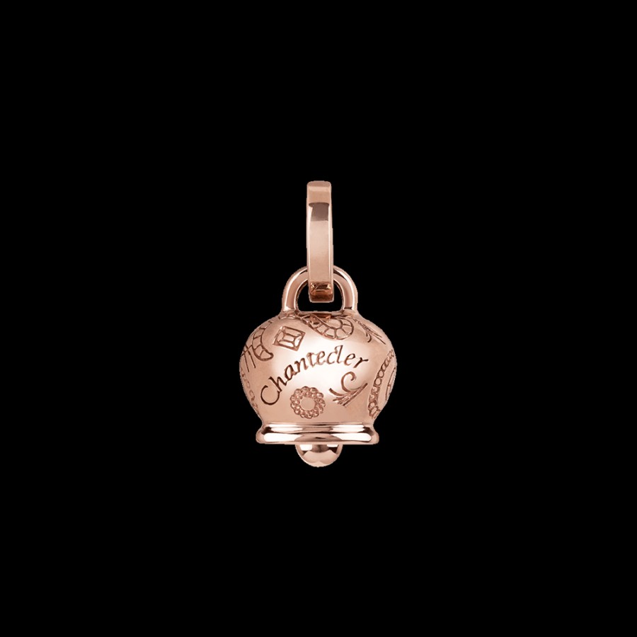 Jewelry Chantecler | Ciondolo Campanella Suamem Piccolo-Medio In Oro Rosa 9Kt Cod.30206