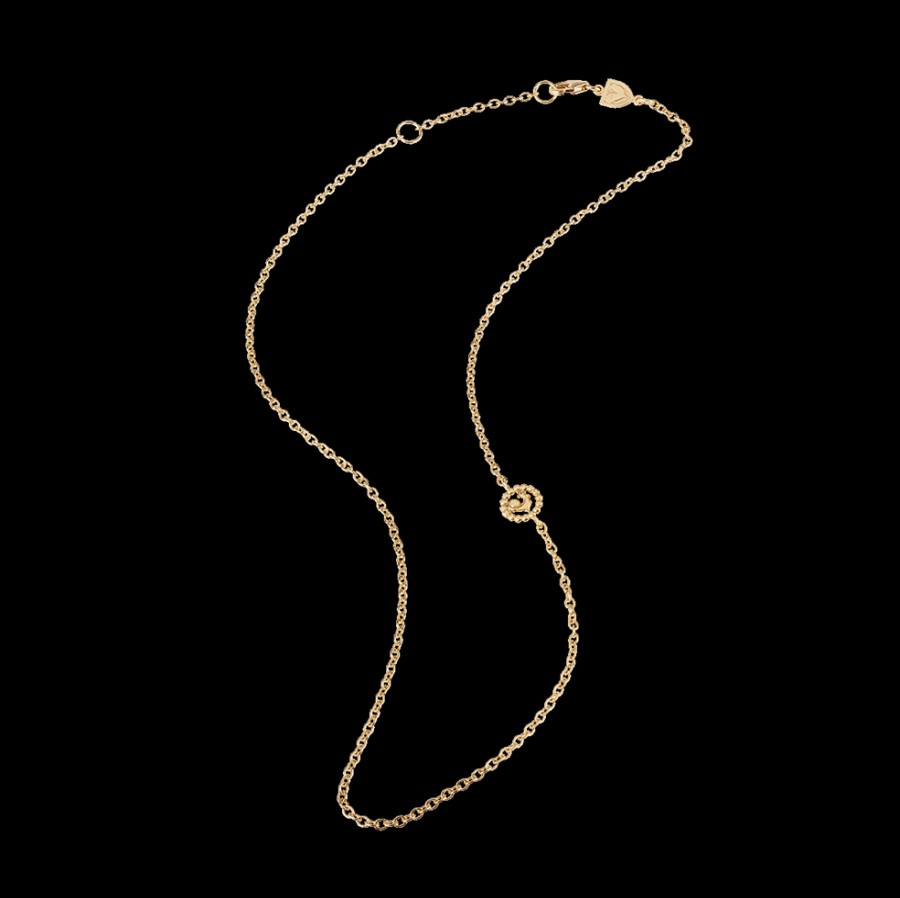 Jewelry Chantecler | Catena Corta 45Cm In Oro Giallo 9Kt Cod.30351